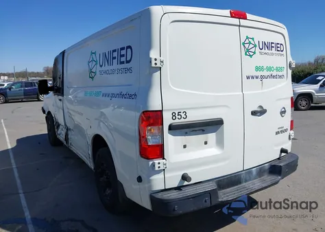 2014 Nissan Nv Cargo Nv1500 Sv V6 из США, поврежденный, VIN 1N6BF0KL2EN108853